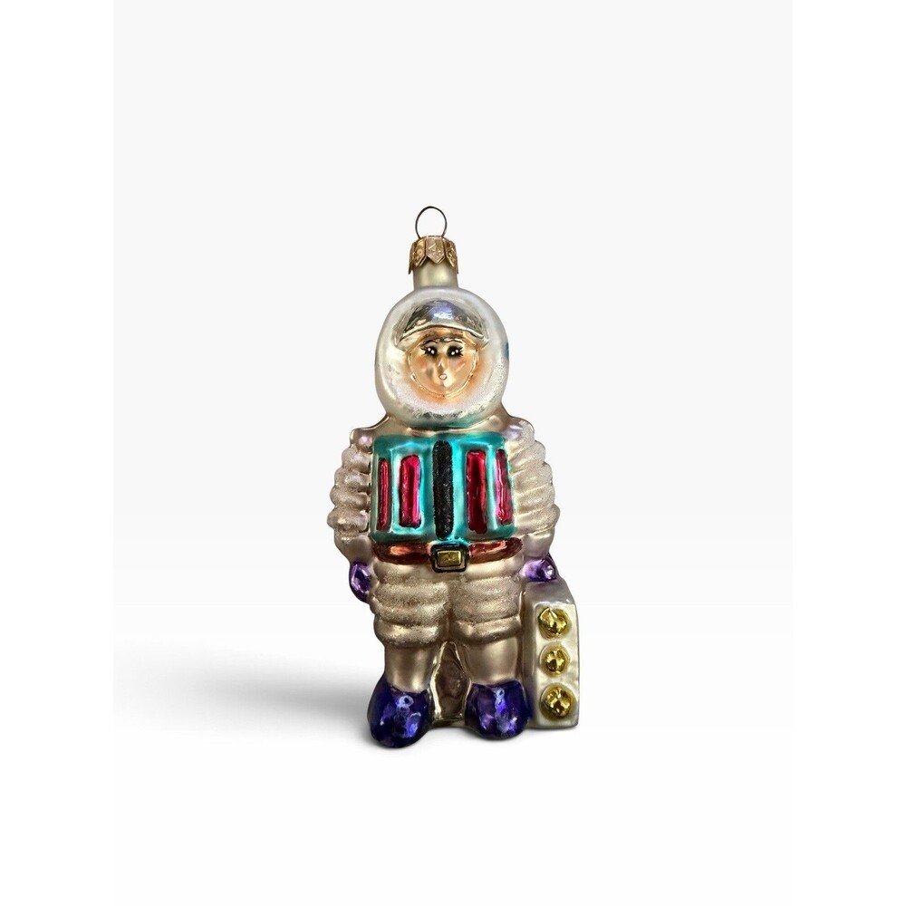 CHRISTOPHER RADKO Astronaut Spaceman NASA Space Suit Christmas Ornament Rocket